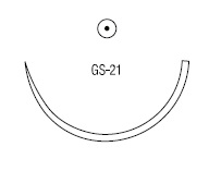 Steel колющая ½ круга 37 мм