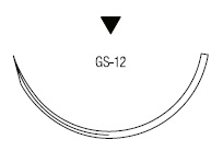 Polysorb обратно режущая ½ круга 40 мм