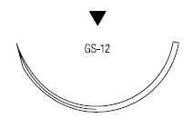 Ti•Cron/Surgidac обратно режущая ½ круга 40 мм