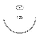 Polysorb многоцелевая ½ круга 25 мм