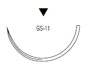 Novafil обратно режущая ½ круга 37 мм