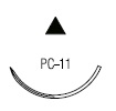 Polysorb косметическая режущая ⅜ круга 16 мм