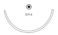 Polysorb тупоконечная колющая ½ круга 48 мм BTP-X
