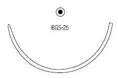 SurgiproII/Surgipro тупоконечная колющая ½ круга 48 мм