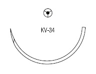 Maxon колюще-режущая ½ круга 37 мм