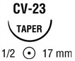 Biosyn колющая ½ круга 17 мм