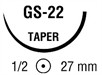 Biosyn колющая ½ круга 27 мм