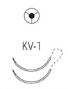 Vascufil колюще-режущая ⅜ круга 9 мм