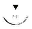 Polysorb косметическая обратно режущая ⅜ круга 16 мм