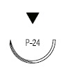 Polysorb косметическая обратно режущая ½ круга 16 мм
