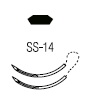 Ti•Cron/Surgidac шпатель кривизна 90° длина иглы 8.44 мм радиус 5.97 мм ¼ круга 10 мм