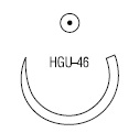 Polysorb колющая ⅝ круга 27 мм H