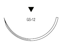Caprosyn обратно режущая ½ круга 40 мм