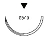 Monosof/Dermalon обратно режущая ½ круга 26 мм