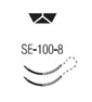 Sofsilk премиум шпатель ¼ круга 6 мм кривизна 100° длина иглы 5.90 мм радиус 3.94 мм микрон 200